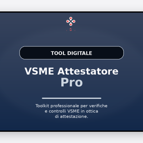 Tool | VSME ATTESTATORE PRO